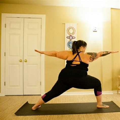 bbw yoga nude